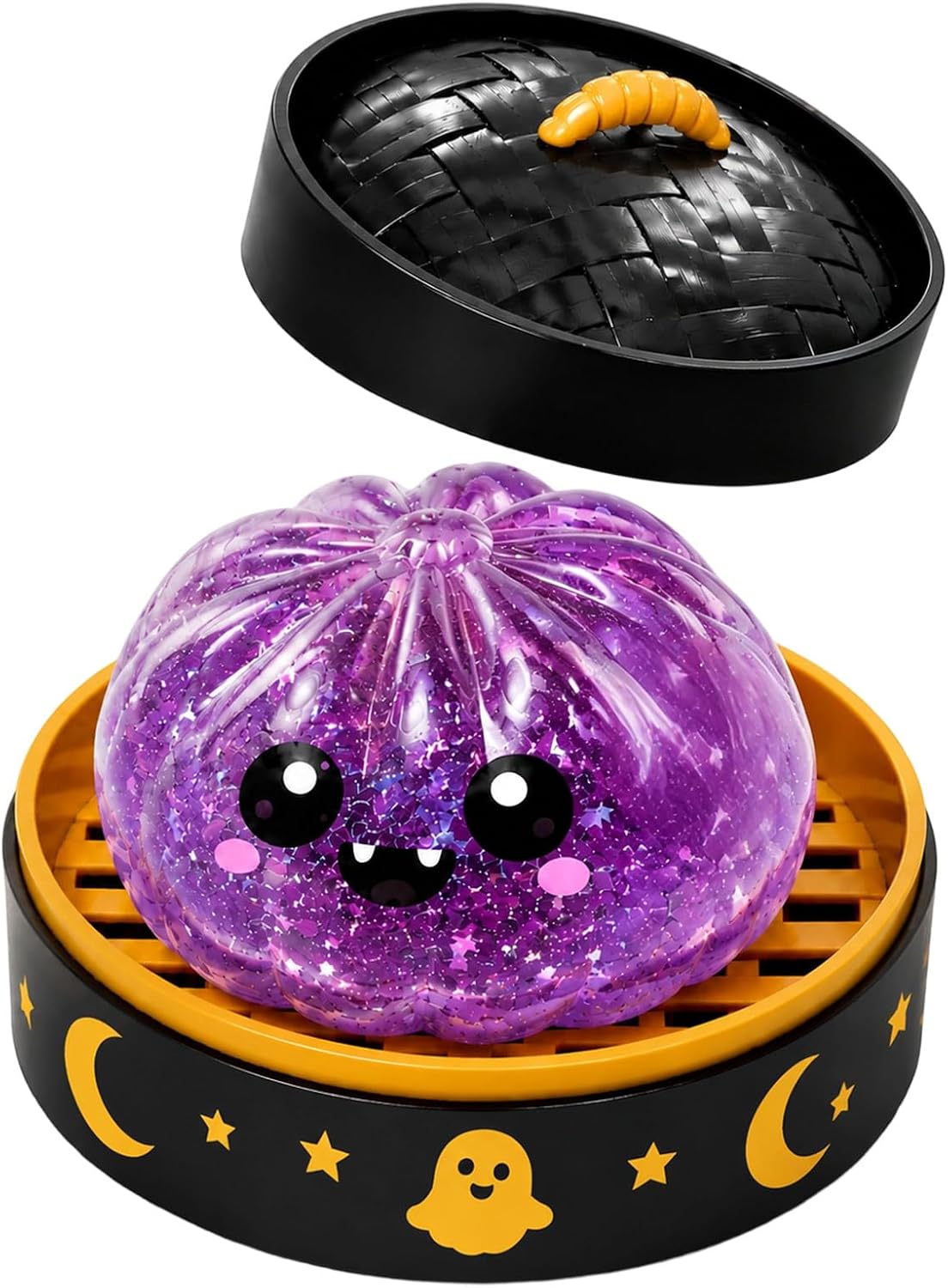 Pureluxo®70% OFF TODAY🎃 Halloween Steamed Bun Squishy Mystery Box Toy🔥