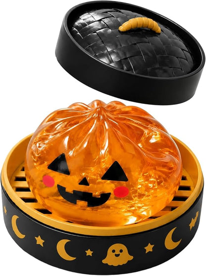 Pureluxo®70% OFF TODAY🎃 Halloween Steamed Bun Squishy Mystery Box Toy🔥