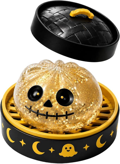 Pureluxo®70% OFF TODAY🎃 Halloween Steamed Bun Squishy Mystery Box Toy🔥