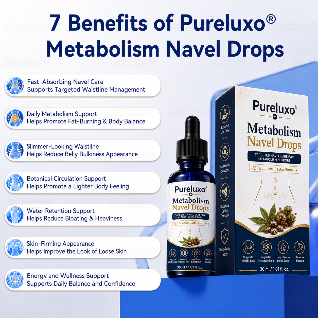 Pureluxo®  𝑀𝑒𝑡𝑎𝑏𝑜𝑙𝑖𝑠𝑚 𝑁𝑎𝑣𝑒𝑙 𝐷𝑟𝑜𝑝𝑠🔥