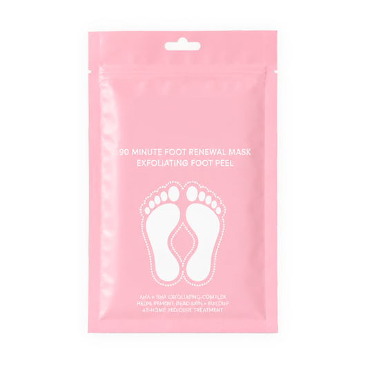 90 Minute Foot Renewal Mask – Exfoliating Foot Peel